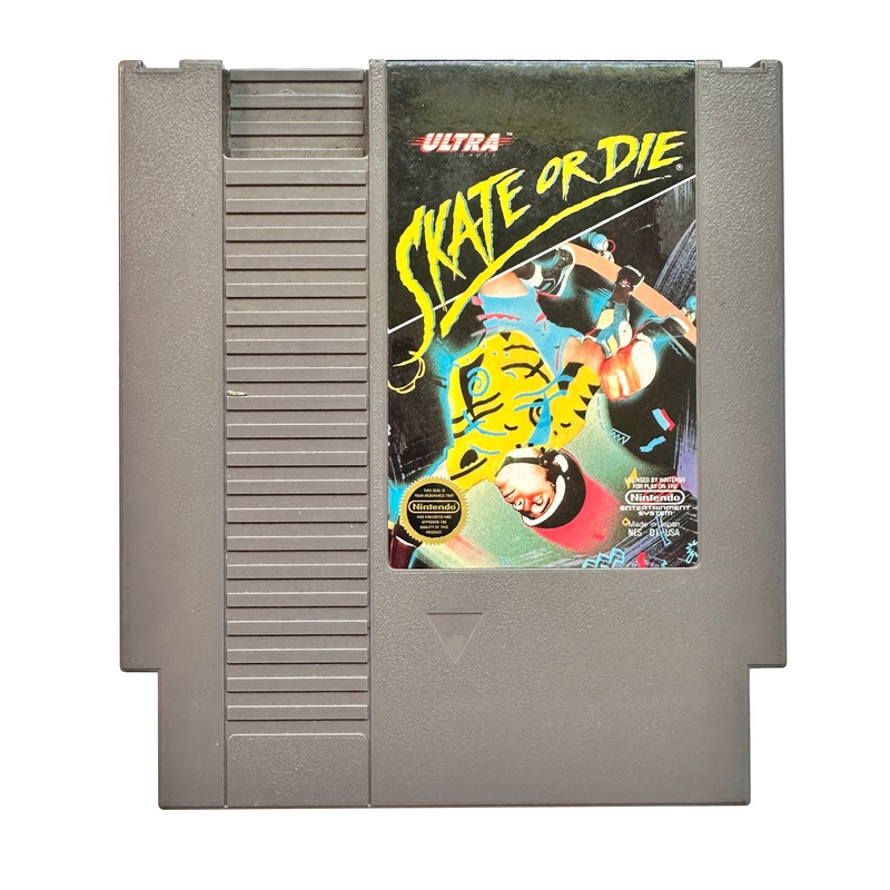 Vintage Skate or Die NES Nintendo Game