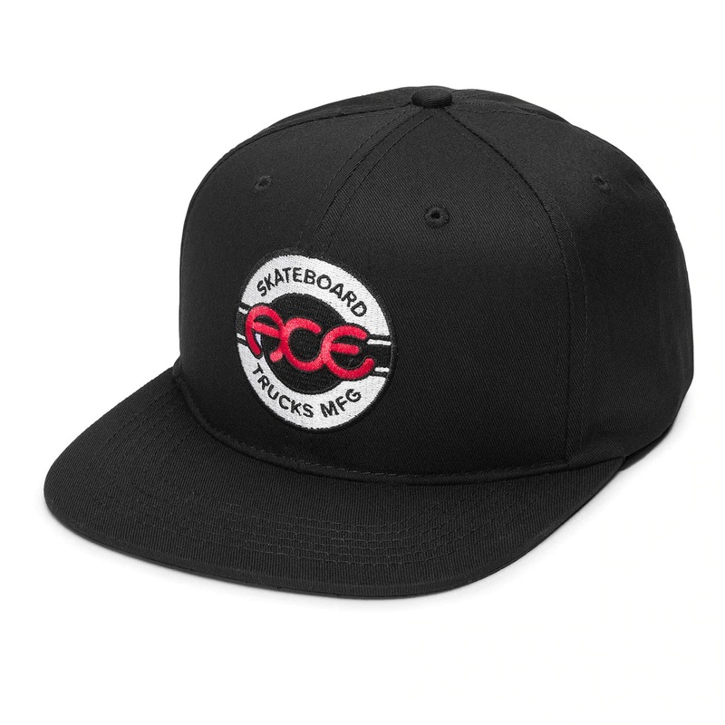 ACE SEAL LOGO SNAPBACK BLACK