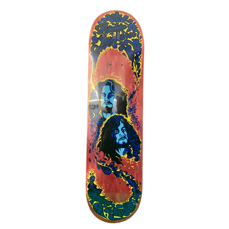 Death Richie Jackson Portrait Red/Blue 8″ Classic Skateboard Deck
