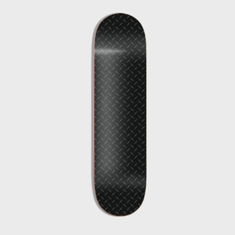 Hardbody Diamond Plate Deck – Black 8.5″ – Short WB
