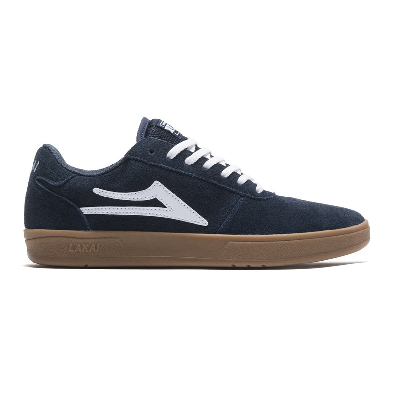 Lakai Shoes Manchester XLK – Navy/Gum Suede 5.5 Navy