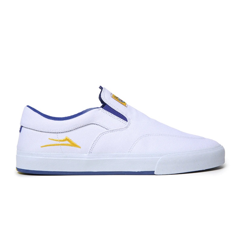 Lakai Shoes Owen VLK SMU – White/White Canvas 7