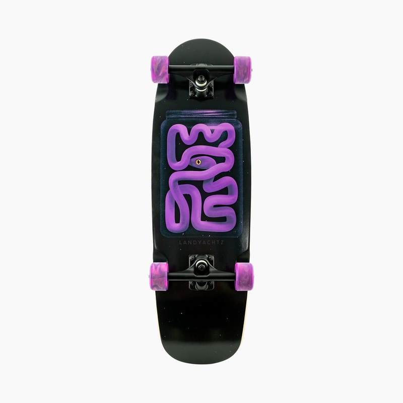 Landyachtz Tugboat Purple Snek Cruiser Complete
