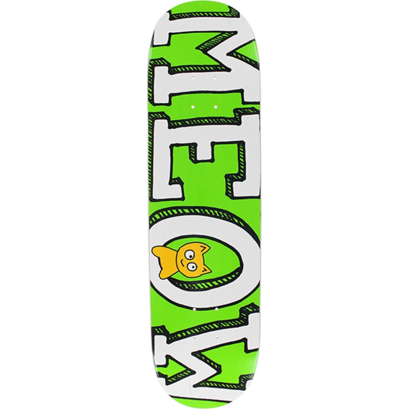 MEOW LOGO DECK 7.75″ PINK