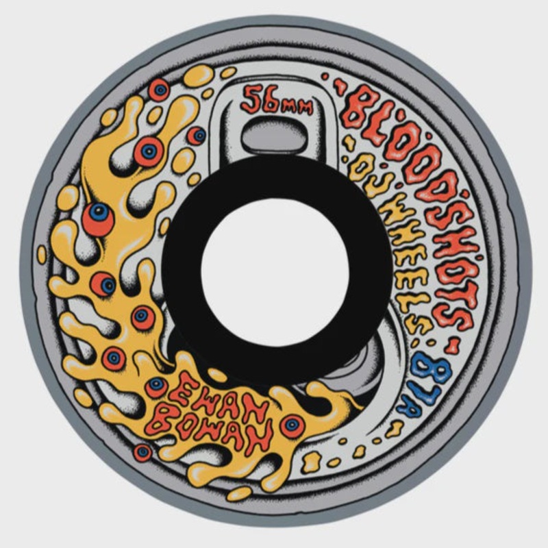 OJs Bowman Bloodshots Keyframe 87A Wheels 56mm