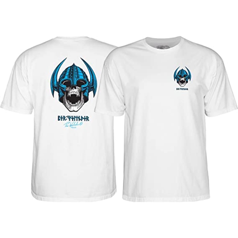 POWELL PERALTA WELINDER SKILL T-SHIRT WHITE MED