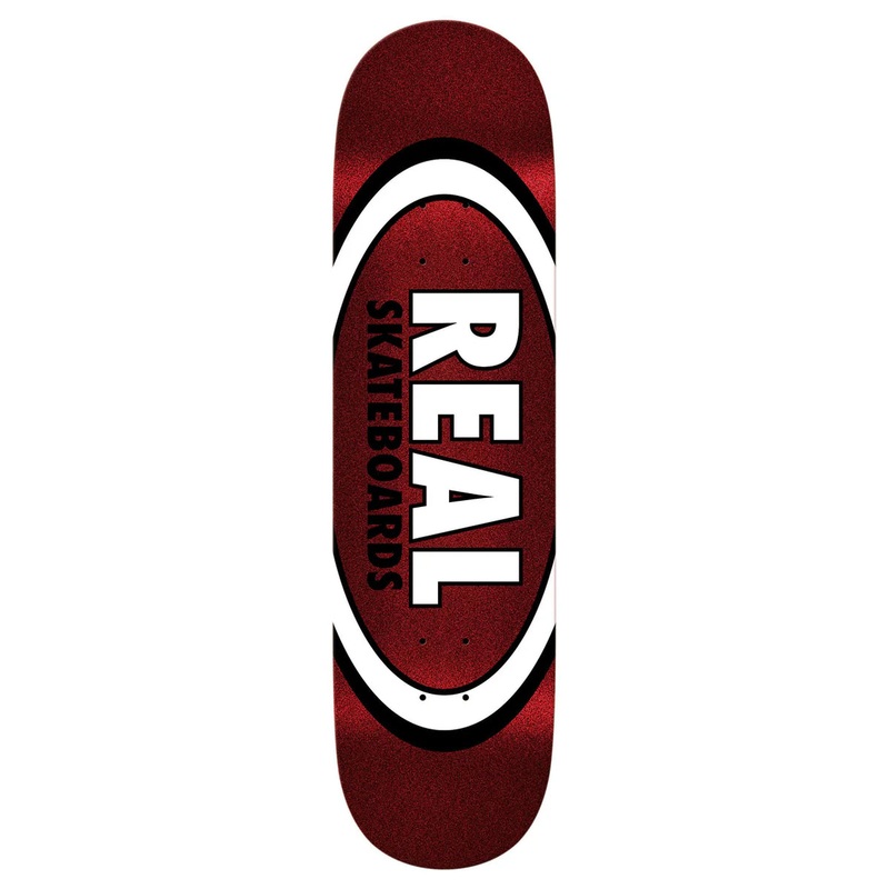 REAL DECK EASY RIDER OVAL RED FIRE (8.5″) 8.5″