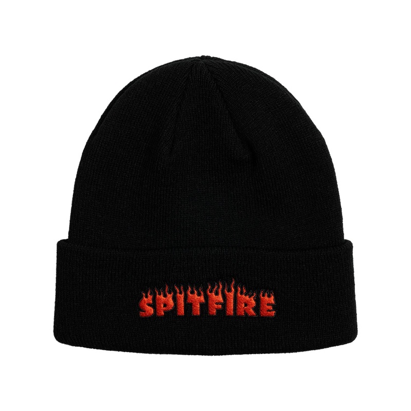 Spitfire Demonseed Cuff Beanie O/S Black
