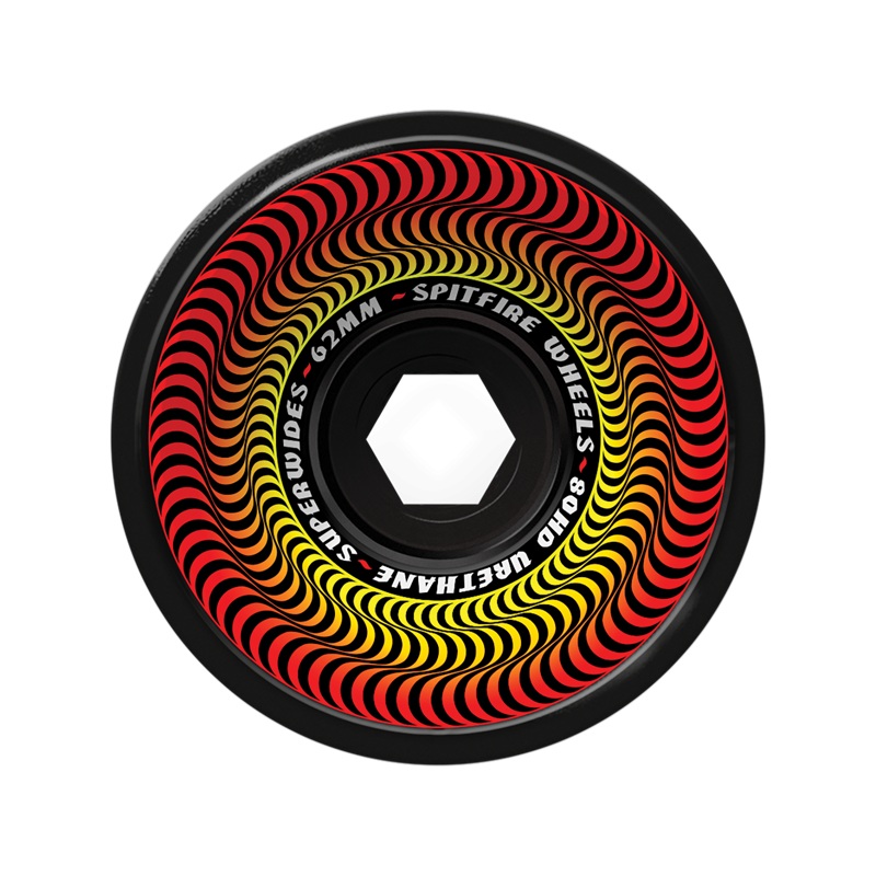 Spitfire Wheels 80HD SUPERWIDE 62mm BLACK