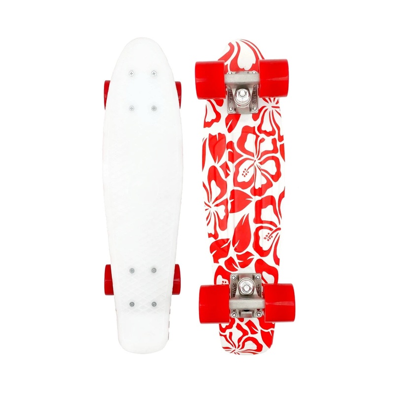 Swell Aloha Complete Cruiser 22 – White/Red