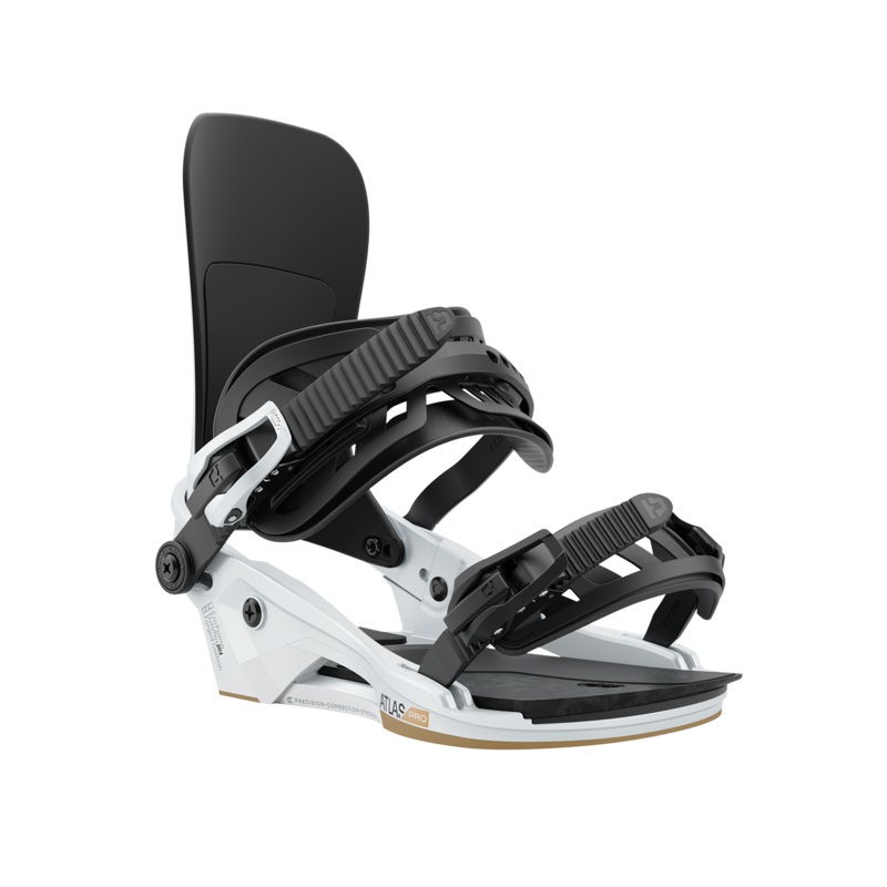 Union Atlas Pro Snowboard Bindings 2025 – Metallic White XS