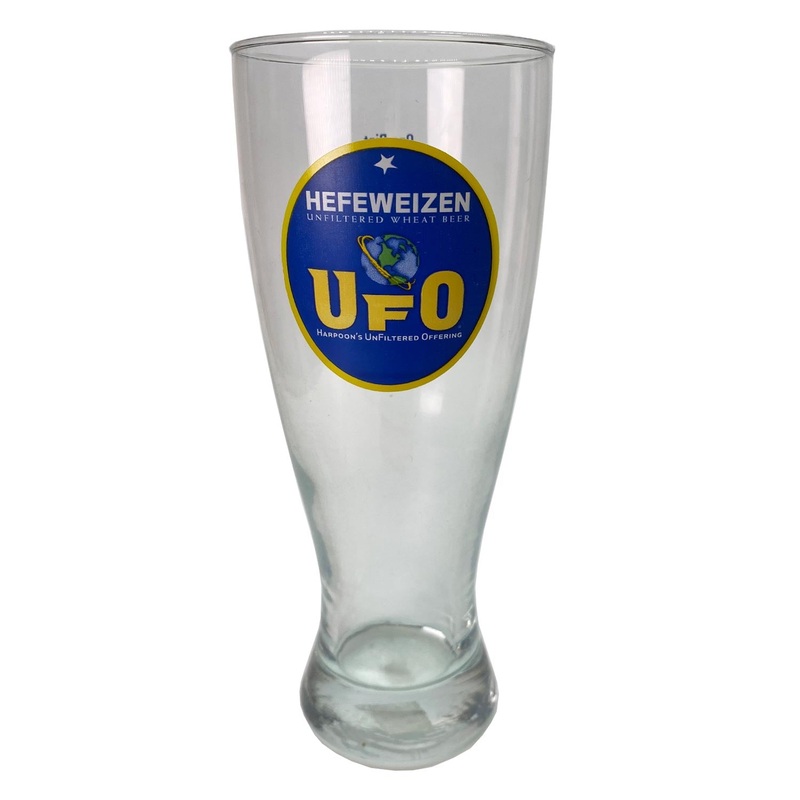 Vintage Hefeweizen UFO Glass Beer Stein