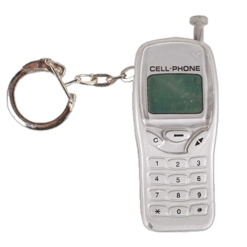 Vintage Nokia Butane Keychain Lighter