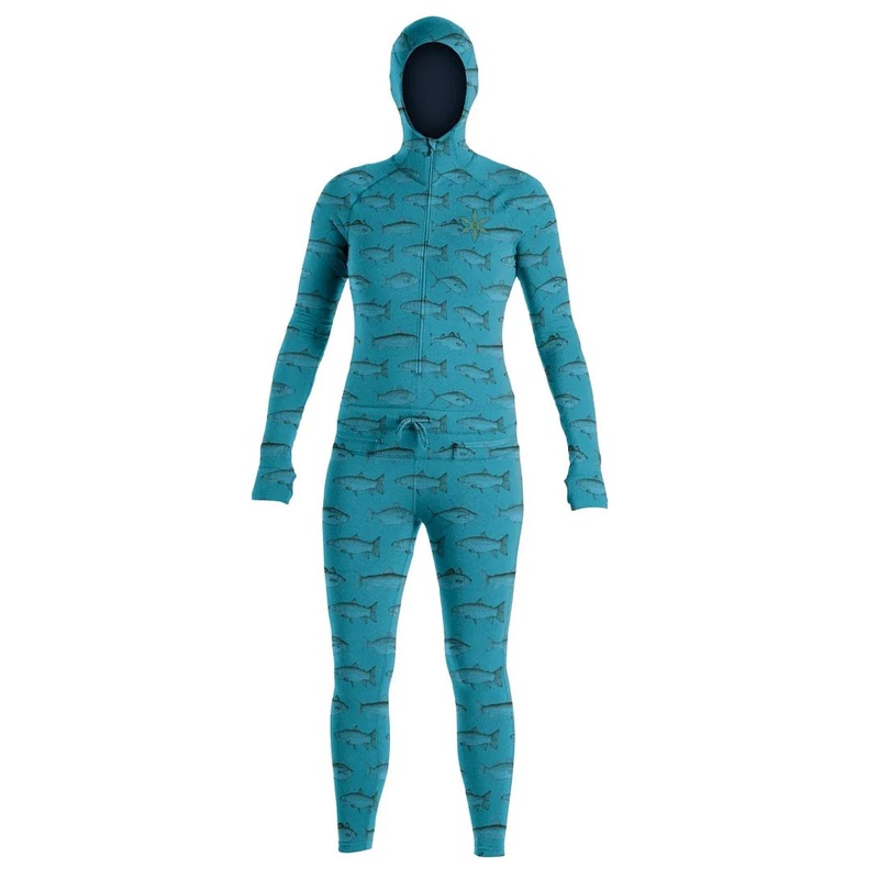 Airblaster Womens Classic Ninja Suit Mint Fish XS