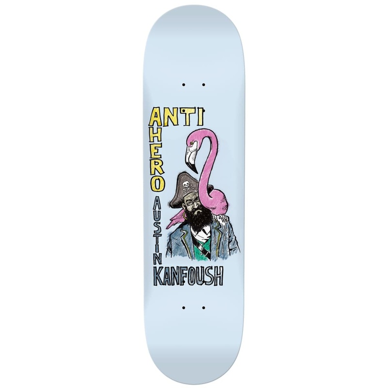 ANTIHERO DECK KANFOUSH TODD FRANCIS SEQUITER (8.06″) 8.06″
