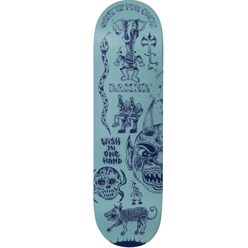 BAKER DECK ROWAN STOP AND THINK (8.25″) 8.25″
