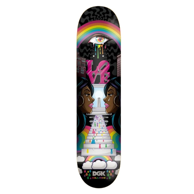 DGK Williams Ghetto Psych 8.06″ Skateboard Deck