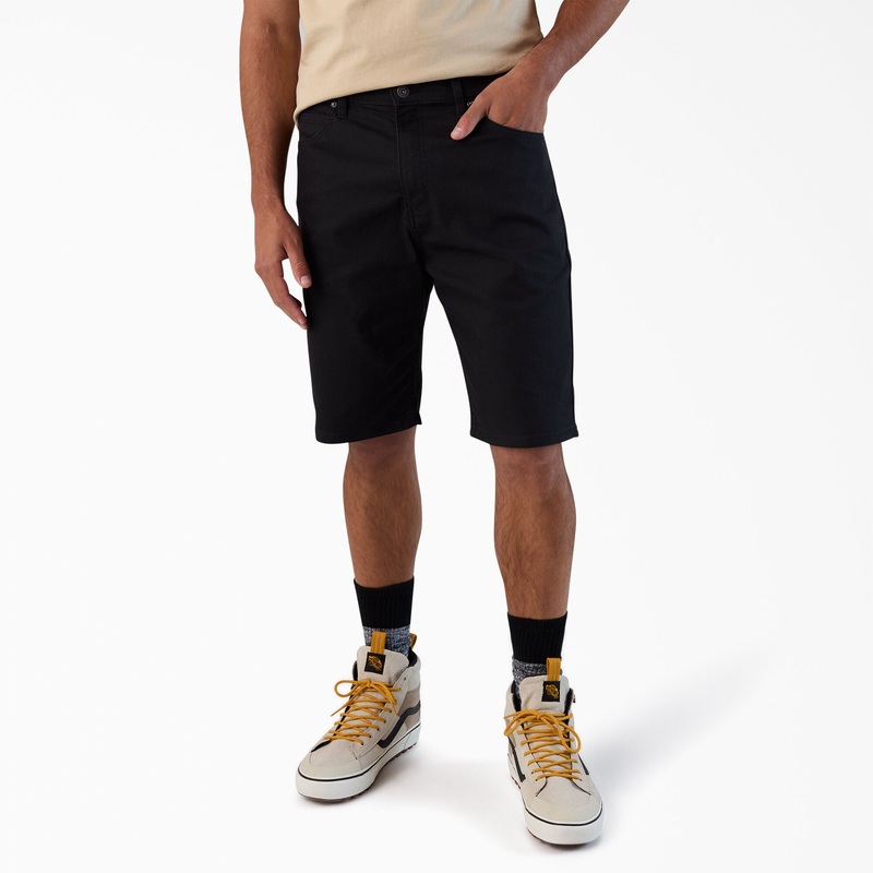 DICKIES FLEX DUCK SHORT BLACK 30