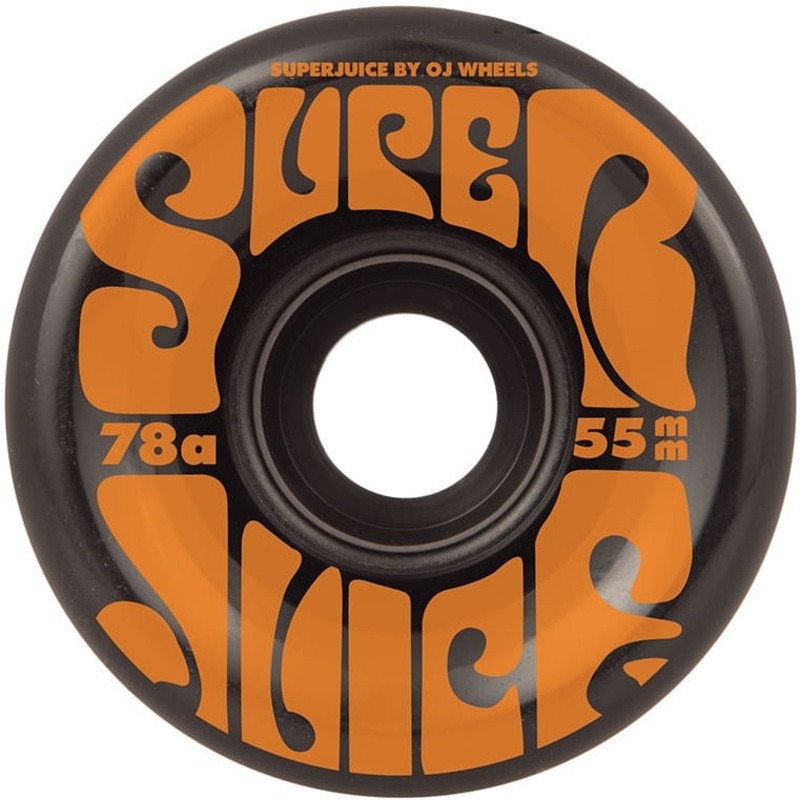 OJ WHEELS MINI SUPER JUICE BLACK 78A (55MM/60MM) 55MM