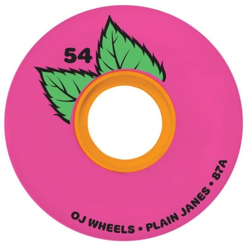 OJ WHEELS – PLAIN JANE KEYFRAME PINK 87A (54MM) 54MM