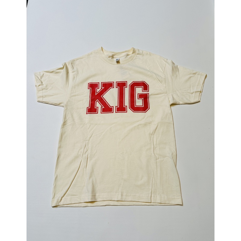 Pro Skates KIG T-Shirt – Cream/Red Small