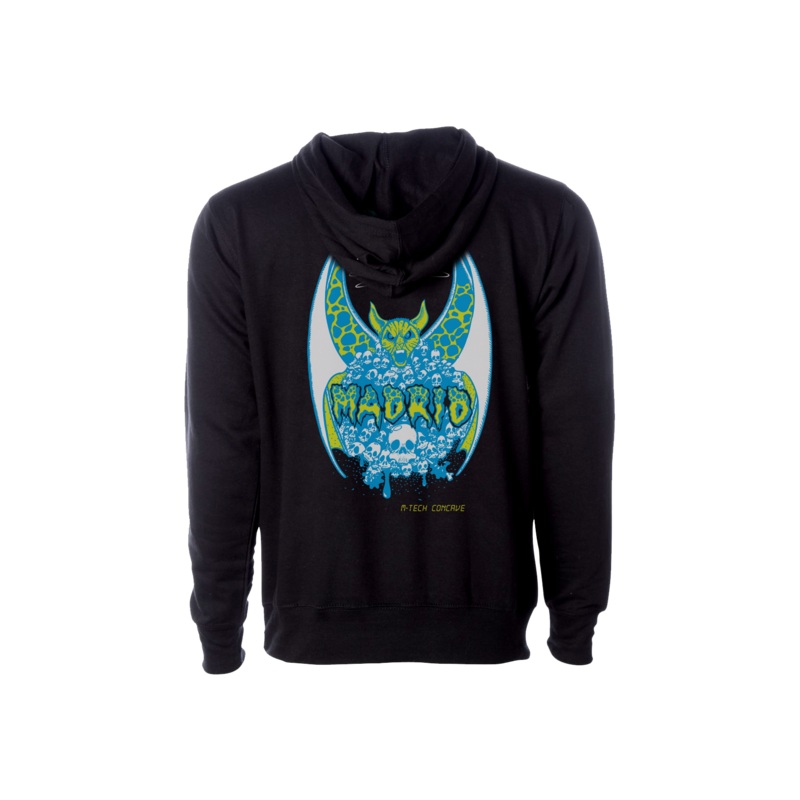Retro Glow In The Dark Series Beau Brown Hoodie Small