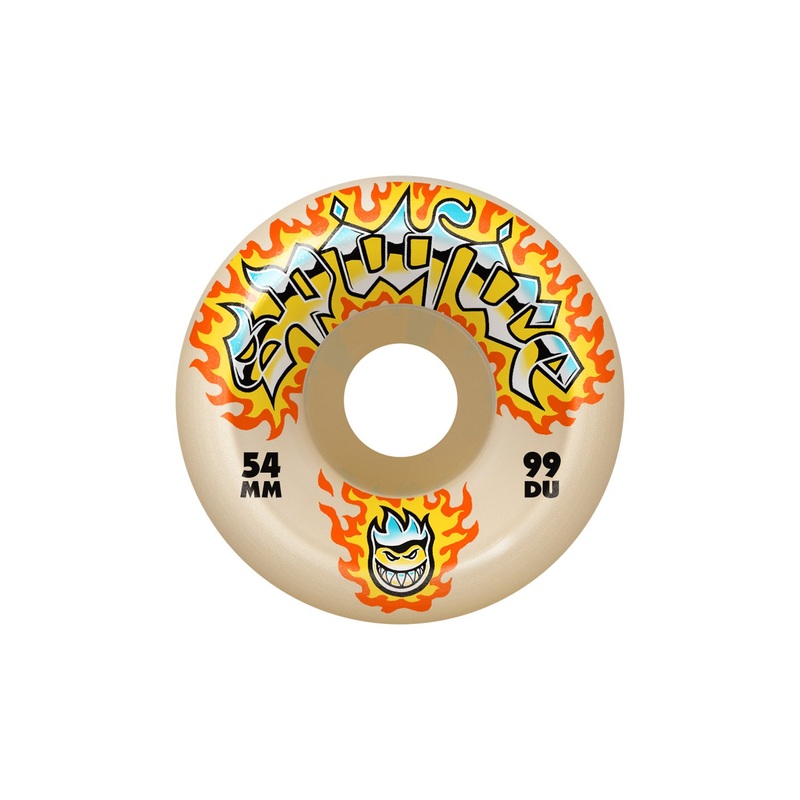 Spitfire Formula Four Chrome Venom Conical Full Wheel 99DU 54mm Natural