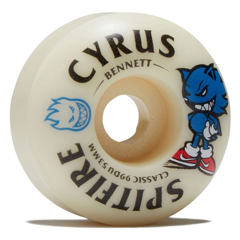 SPITFIRE WHEELS FORMULA FOUR BURN SQUAD CYRUS BENNET CLASSIC 99A (53MM) 53MM