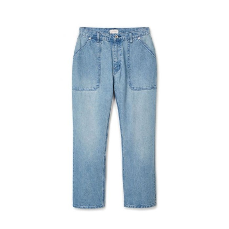 BRIXTON JANIE CARPENTER PANT – FADED INDIGO – 100% COTTON 25″