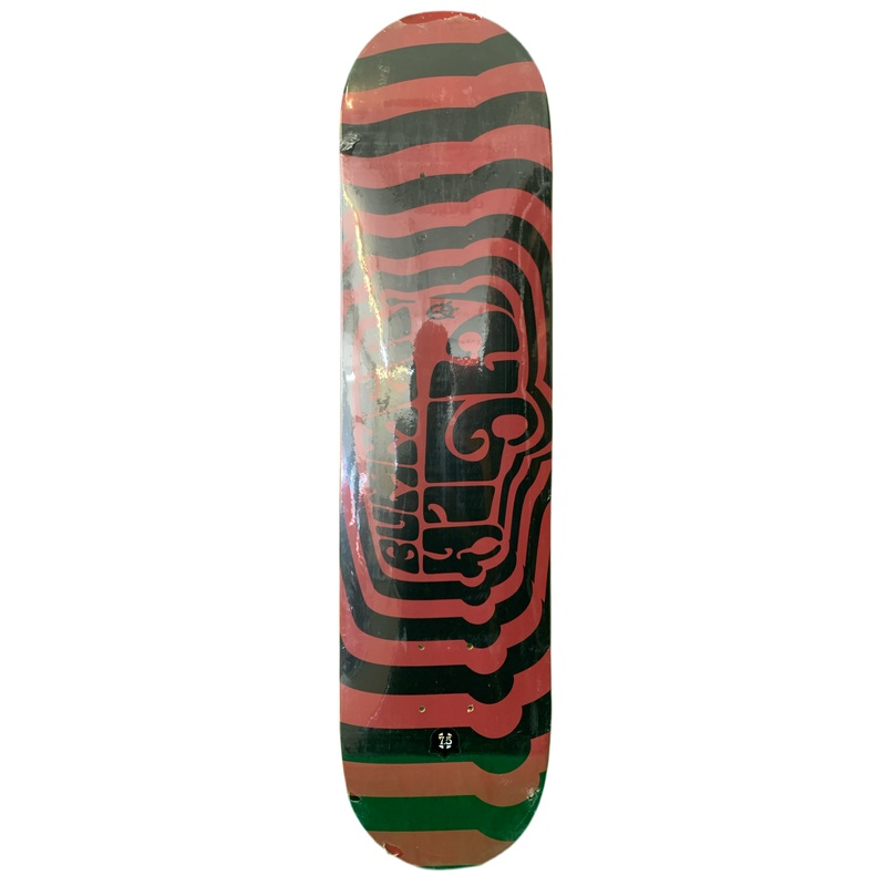 Bummer High Groovy Red/Black 7.5″ Classic Skateboard Deck