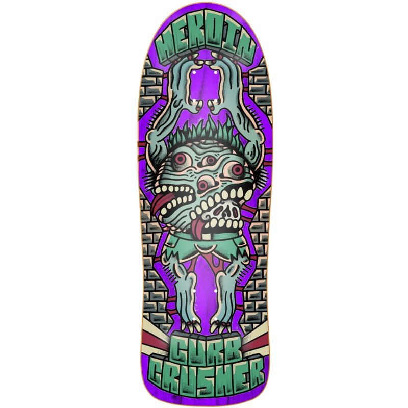 HEROIN DECK CURB CRUSHER X CRAWE (10.25″) 10.25″