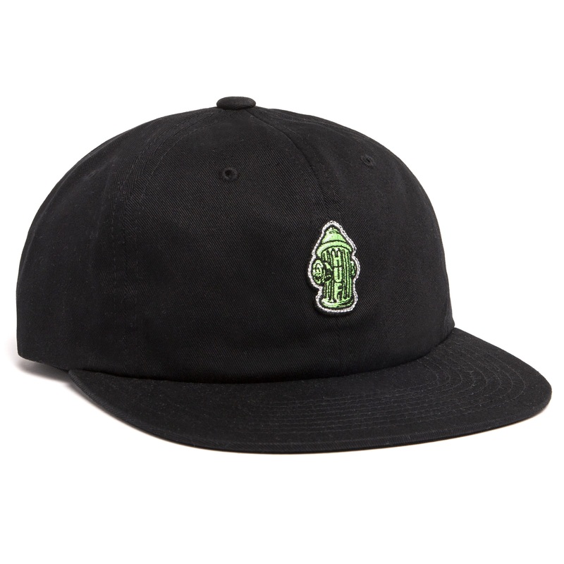 HUF HYDRANT UNSTRUCTURED 6 PANEL BLACK