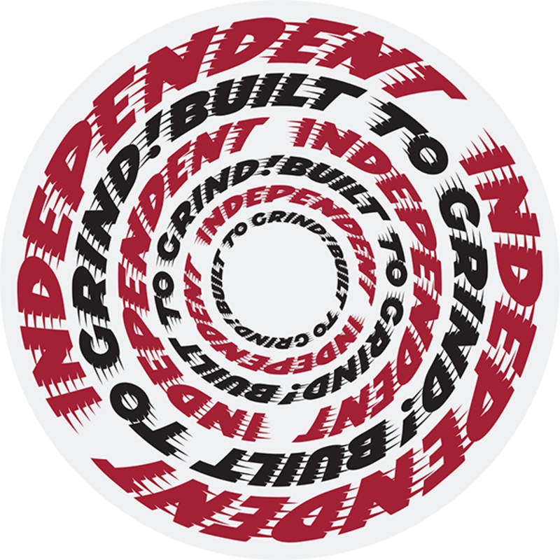 INDE BTG SPEED RING STICKER 4X4 RED/BLK