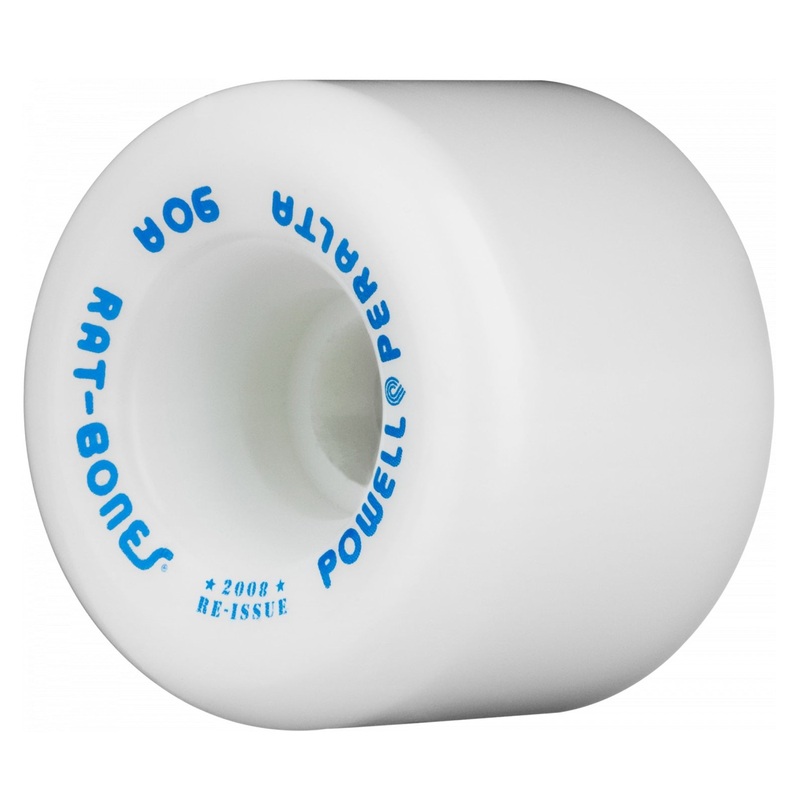 Powell Peralta Wheels Rat Bones 60mm 90a – White (Set of 4)