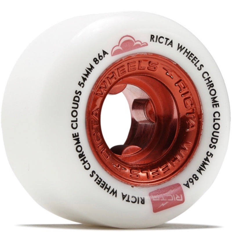 Ricta Wheels Chrome Clouds 86a 54mm