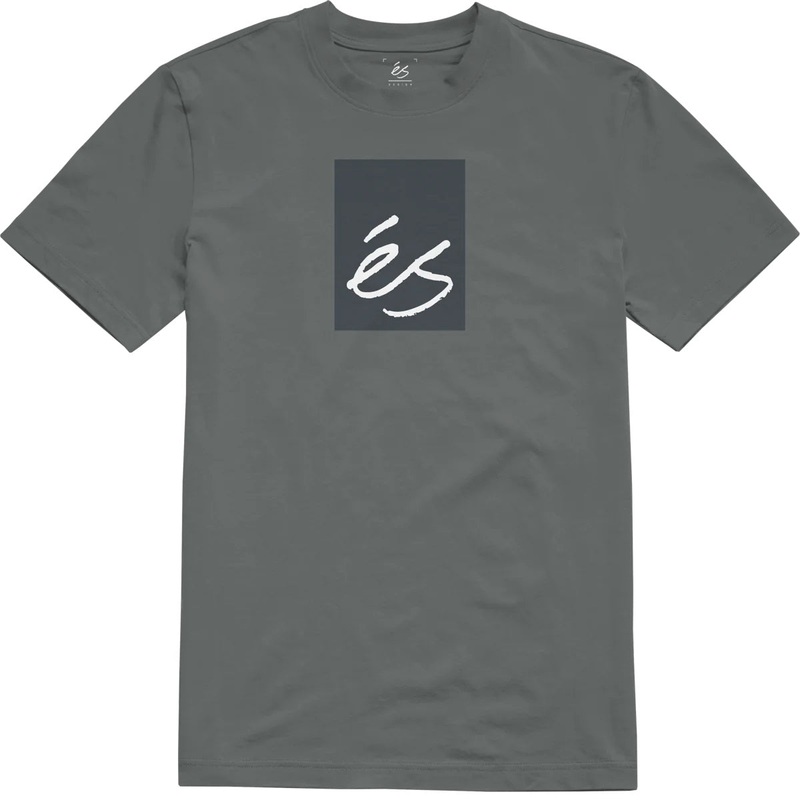 S Main Block SS Tee – Charcoal M Gray