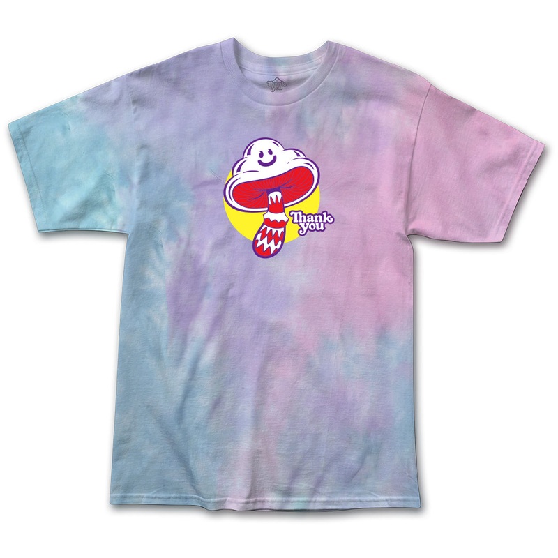Shroom Cloud Tie Dye Tee TYE DIE SMALL