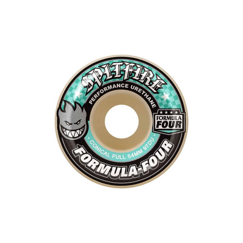 Spitfire Formula Four Conical Full Wheel 97DU 54mm Natural