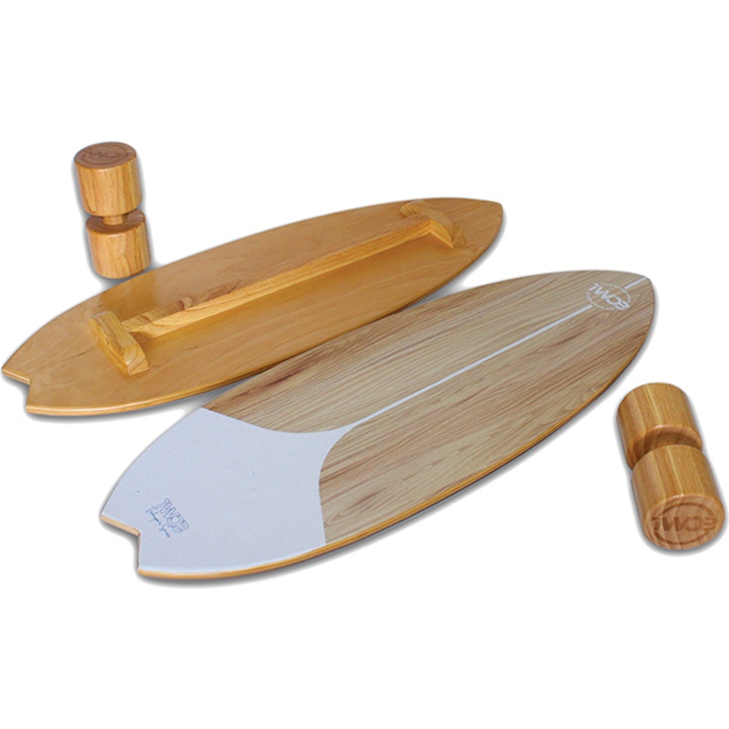 TWOB BALANCE BOARD TEAHUPOO CURVE NAT/WHITE