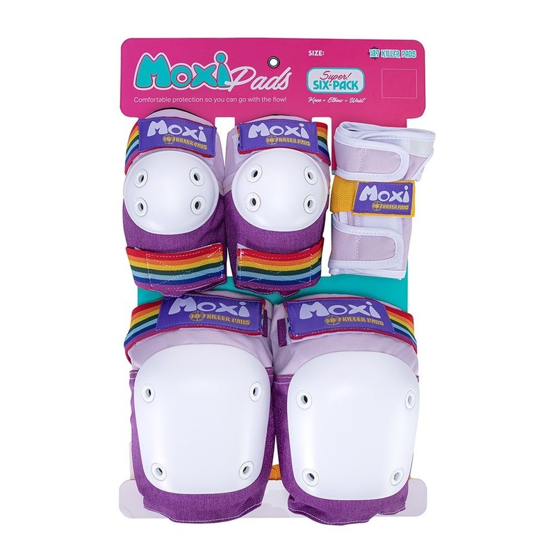 187 KILLER PADS X MOXI – JR SIX PACK PAD SET LAVENDER JUNIOR