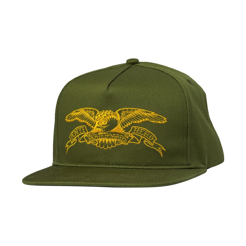 Antihero Basic Eagle Snapback Hat O/S Sage