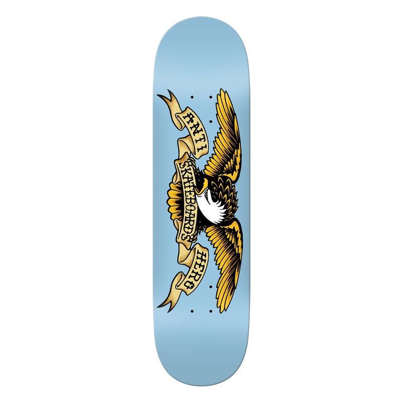 Antihero Classic Eagle Deck 8.28″ Light Blue