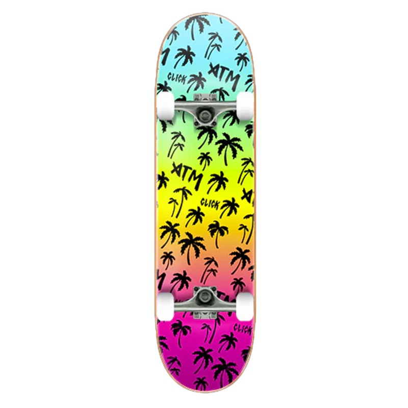 ATM – Black Rainbow – Complete Skateboard 8.25 x 32″