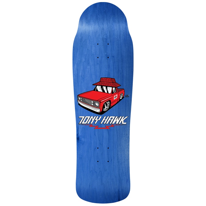 BIRDHOUSE DECK TONY HAWK HUT (ORANGE DYE) (9.5″) 9.5″