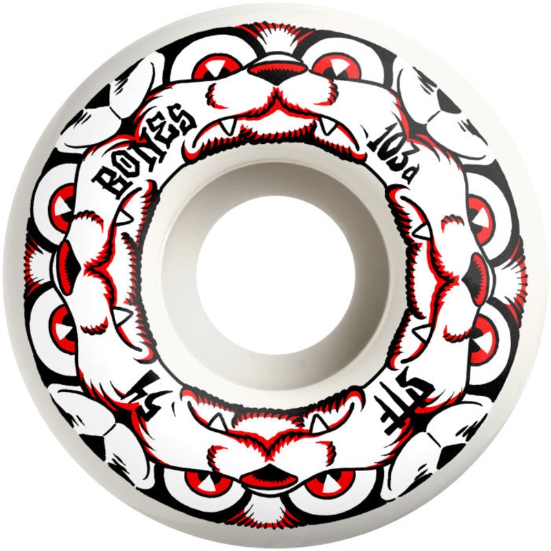 BONES WHEELS 4 DOG NIGHT V4 WIDE 103A (53MM/54MM) 52MM