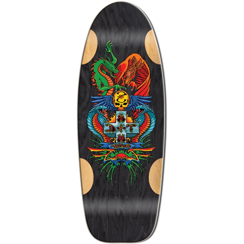 BULLDOG DRAGON DECK-11.8X33 BLK STAIN 7.0″