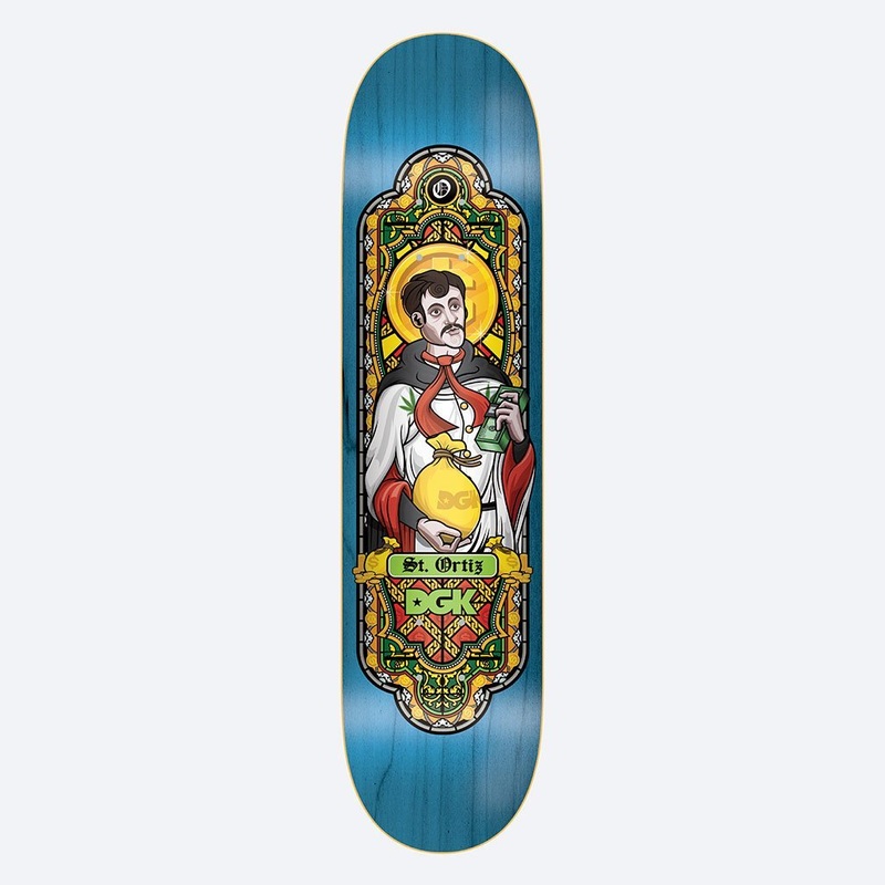 DGK DECK – GHETTO DISCIPLES ORTIZ (8″) 8″