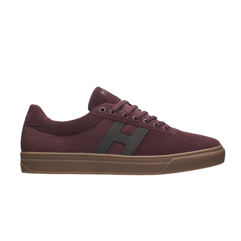 Huf Shoes Soto – Oxblood/Grey 5 Brown