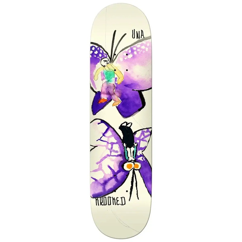 KROOKED DECK UNA BUTTERFLIES (8.28″) 8.28″