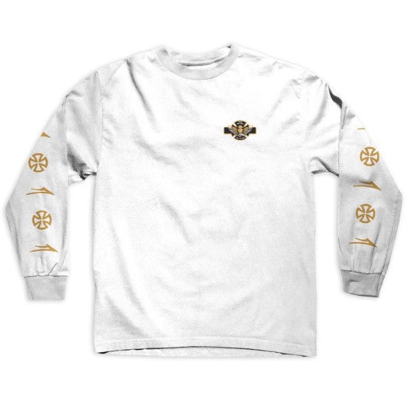 Lakai Indy LS Tee – White S White